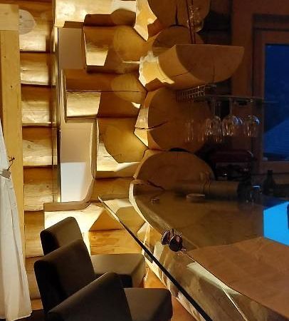 Chalet Anzac Chalet 5 Etoiles En Rondins Tout Neuf Unique Dans Les Aravis Les Villards-sur-Thônes المظهر الخارجي الصورة