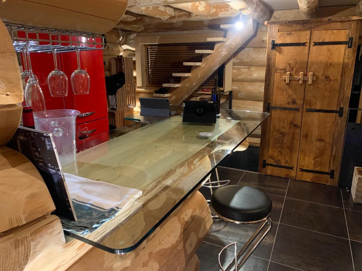 Chalet Anzac Chalet 5 Etoiles En Rondins Tout Neuf Unique Dans Les Aravis Les Villards-sur-Thônes المظهر الخارجي الصورة