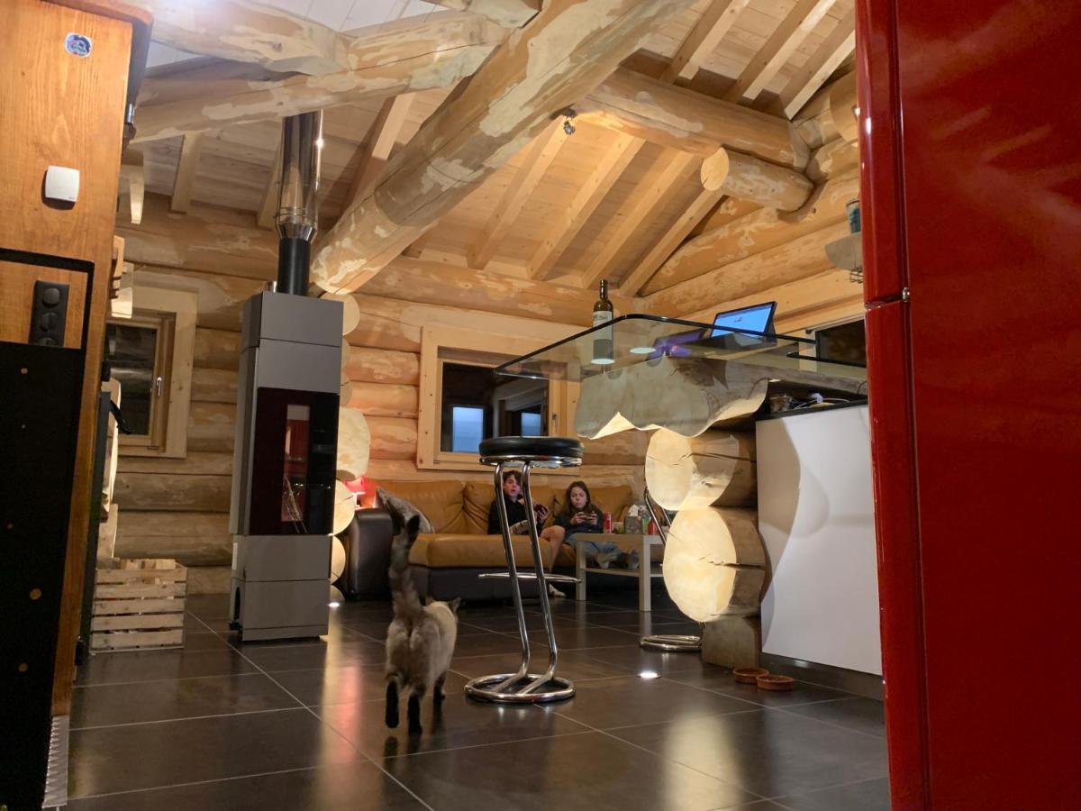 Chalet Anzac Chalet 5 Etoiles En Rondins Tout Neuf Unique Dans Les Aravis Les Villards-sur-Thônes المظهر الخارجي الصورة