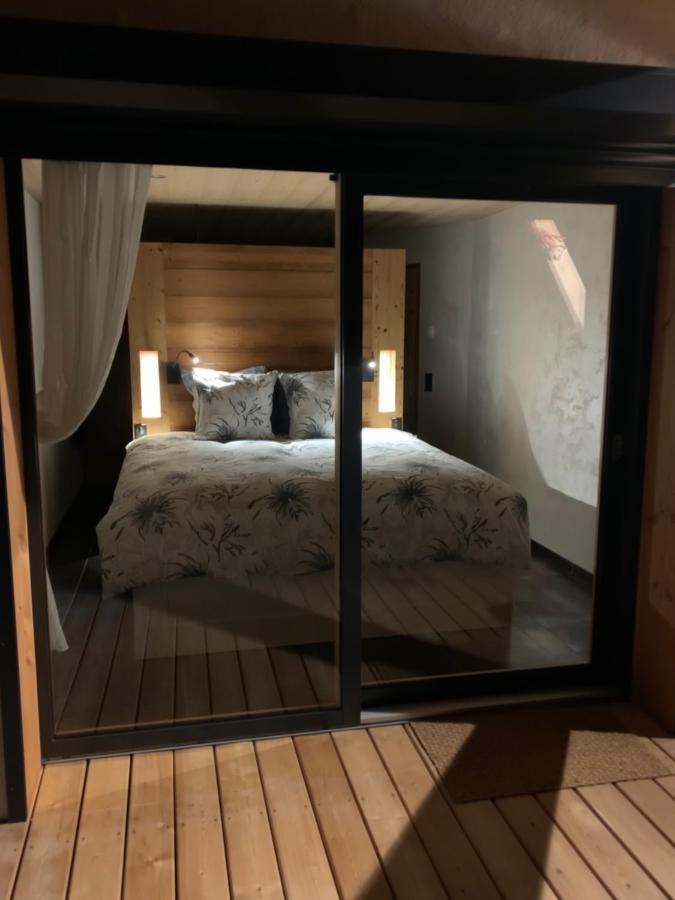 Chalet Anzac Chalet 5 Etoiles En Rondins Tout Neuf Unique Dans Les Aravis Les Villards-sur-Thônes المظهر الخارجي الصورة