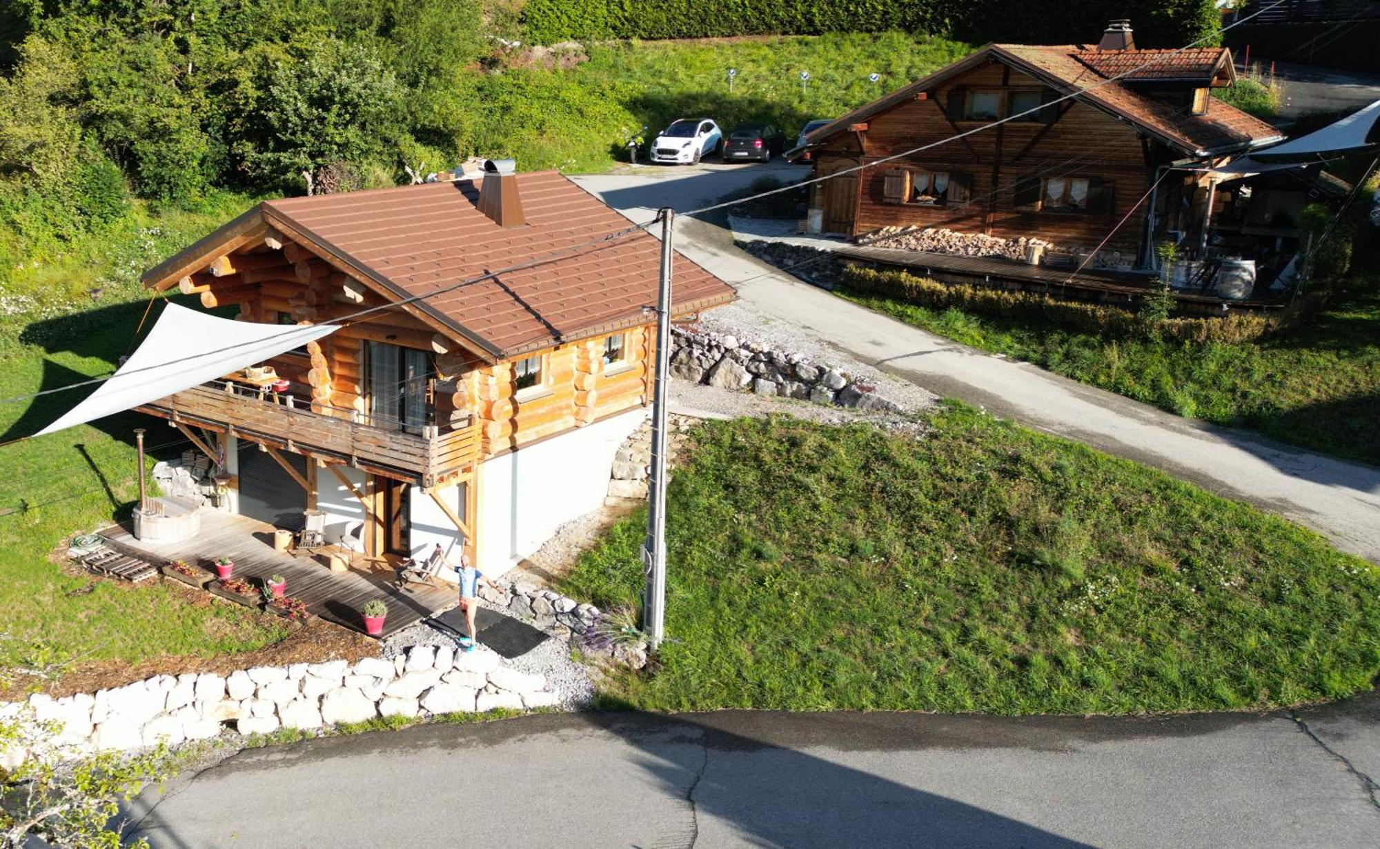 Chalet Anzac Chalet 5 Etoiles En Rondins Tout Neuf Unique Dans Les Aravis Les Villards-sur-Thônes المظهر الخارجي الصورة